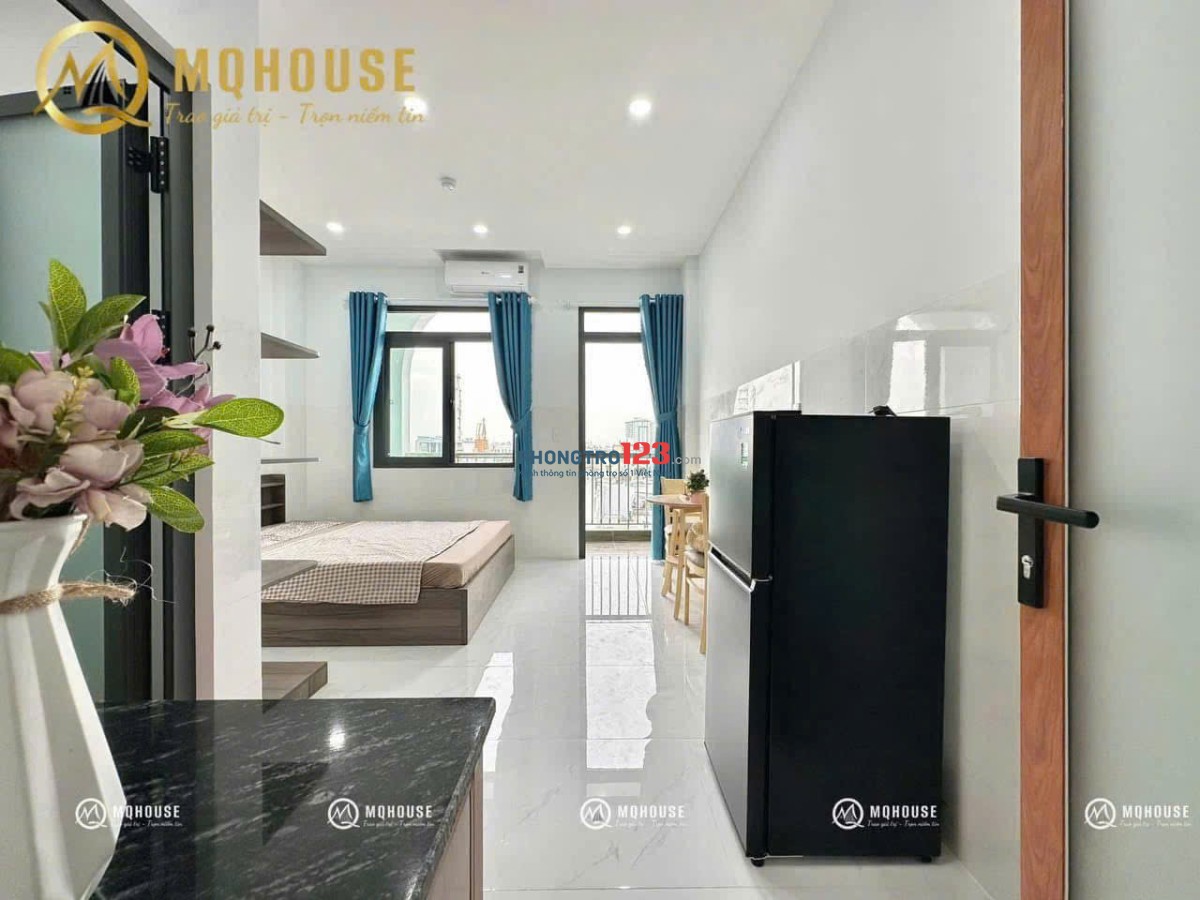 STUDIO FULL NỘI THẤT BANCOL CHỈ 4TRx NGAY CẦU THAM LƯƠNG - BẾN XE AN SƯƠNG