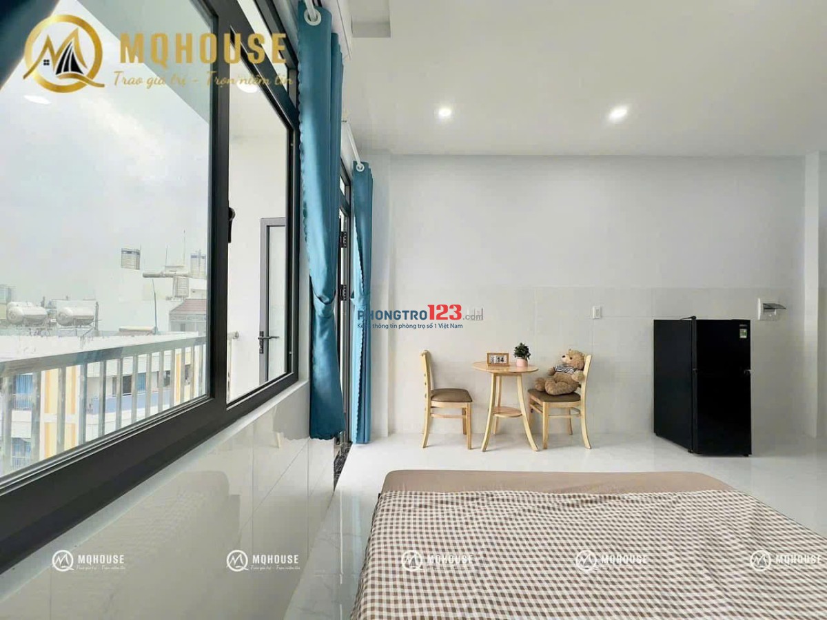 STUDIO FULL NỘI THẤT BANCOL CHỈ 4TRx NGAY CẦU THAM LƯƠNG - BẾN XE AN SƯƠNG