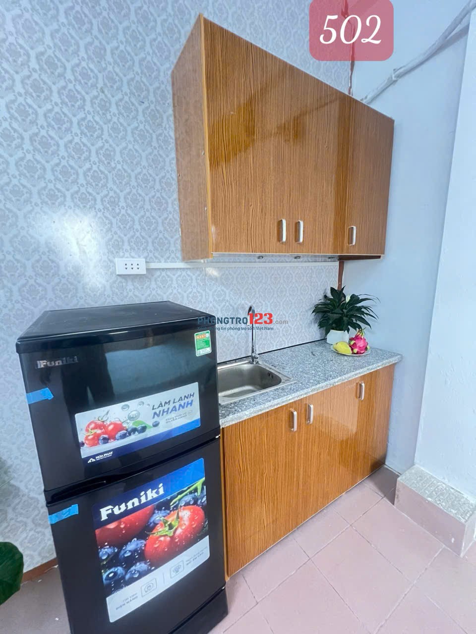 Cho thuê phòng đẹp giá 3,9 tr ngõ 41 Đông Tác, Kim Liên Đống Đa, full đồ