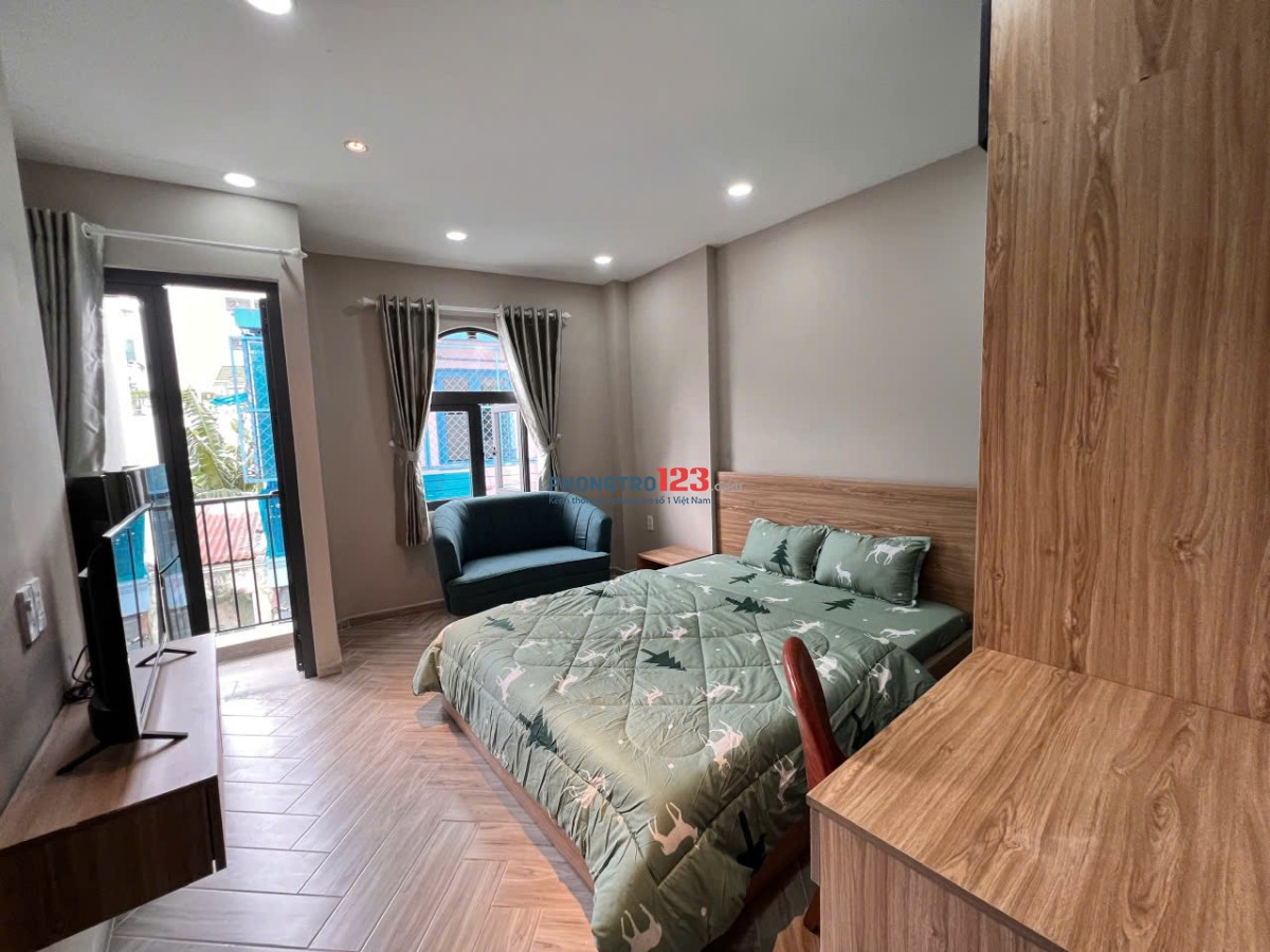 CHO THUÊ CĂN HỘ MINI GẦN CHỢ BÀ CHIỂU, NGÃ TƯ PHÚ NHUẬN BAN CÔNG THOÁNG NGUYỄN VĂN ĐẬU BÌNH THẠNH