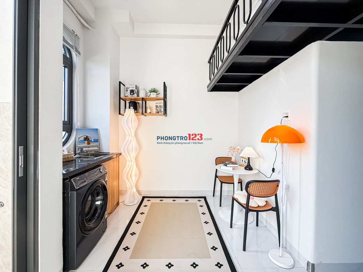 Duplex cực xinh ngay ngã tư Bảy Hiền, ban công máy giặt riêng, nhanh tay để được vorcher trước tết