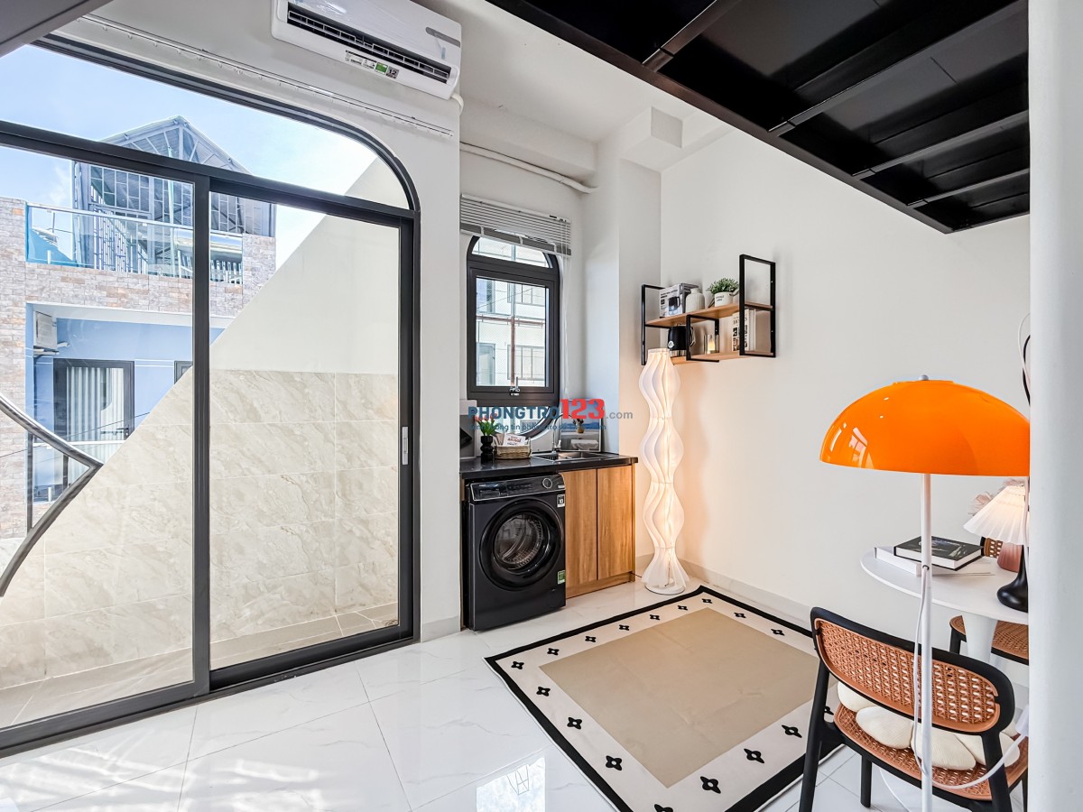 Duplex cực xinh ngay ngã tư Bảy Hiền, ban công máy giặt riêng, nhanh tay để được vorcher trước tết