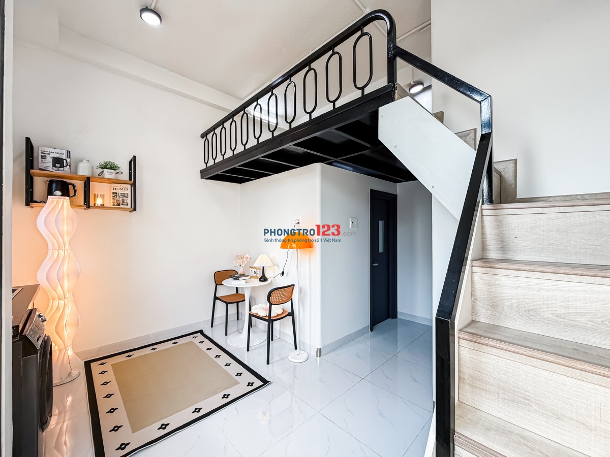 Duplex cực xinh ngay ngã tư Bảy Hiền, ban công máy giặt riêng, nhanh tay để được vorcher trước tết