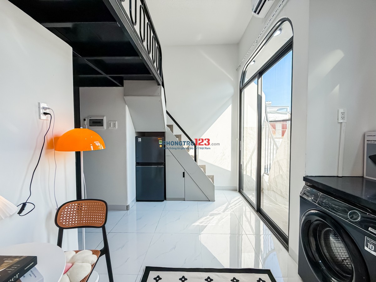 Duplex cực xinh ngay ngã tư Bảy Hiền, ban công máy giặt riêng, nhanh tay để được vorcher trước tết