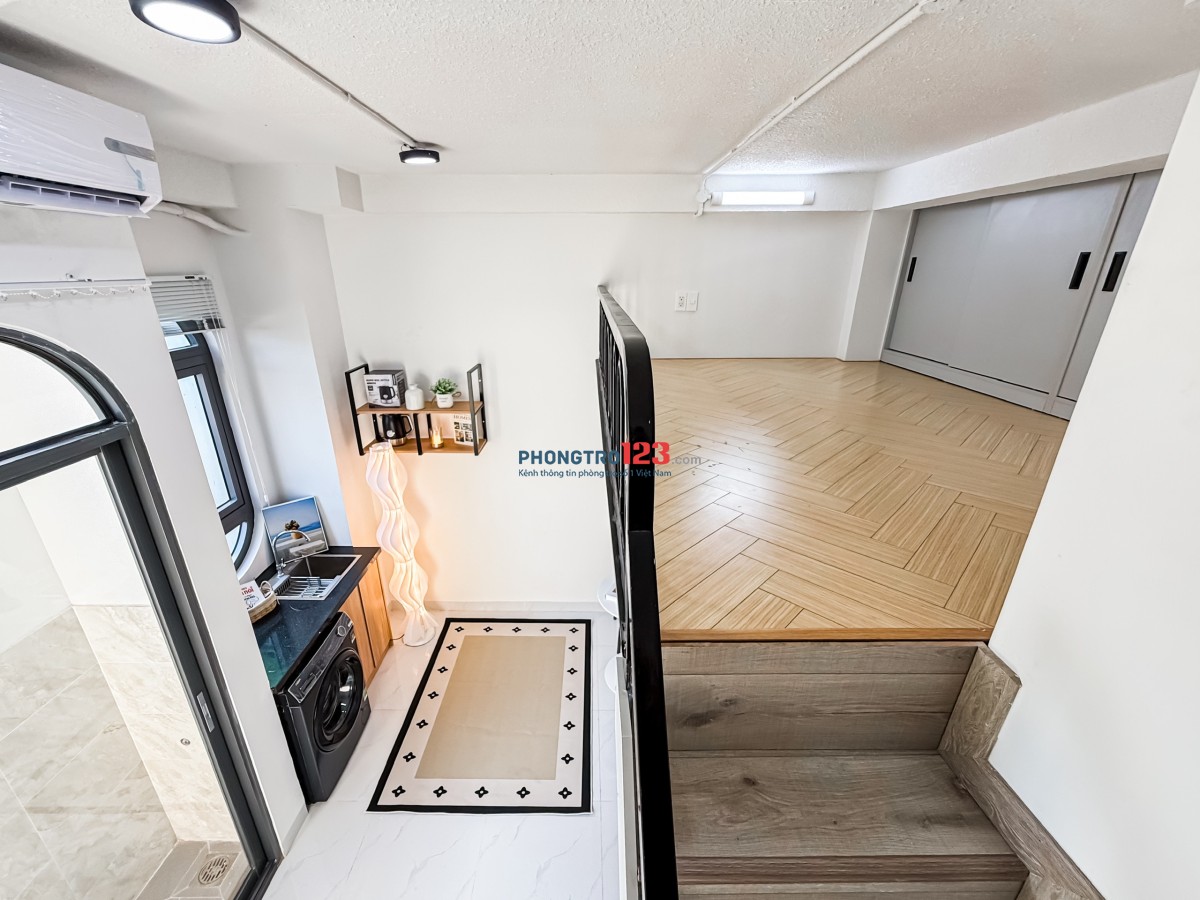 Duplex cực xinh ngay ngã tư Bảy Hiền, ban công máy giặt riêng, nhanh tay để được vorcher trước tết