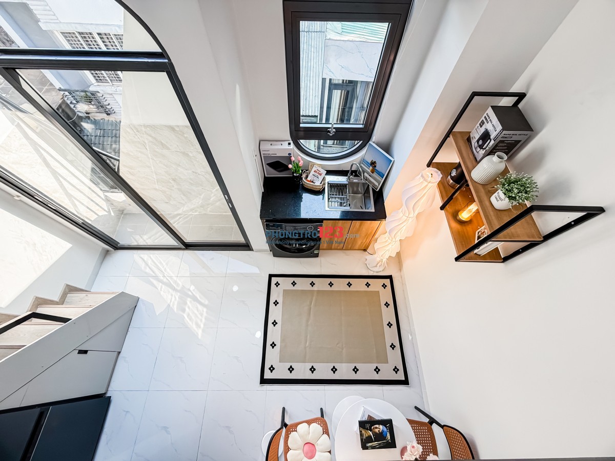 Duplex cực xinh ngay ngã tư Bảy Hiền, ban công máy giặt riêng, nhanh tay để được vorcher trước tết