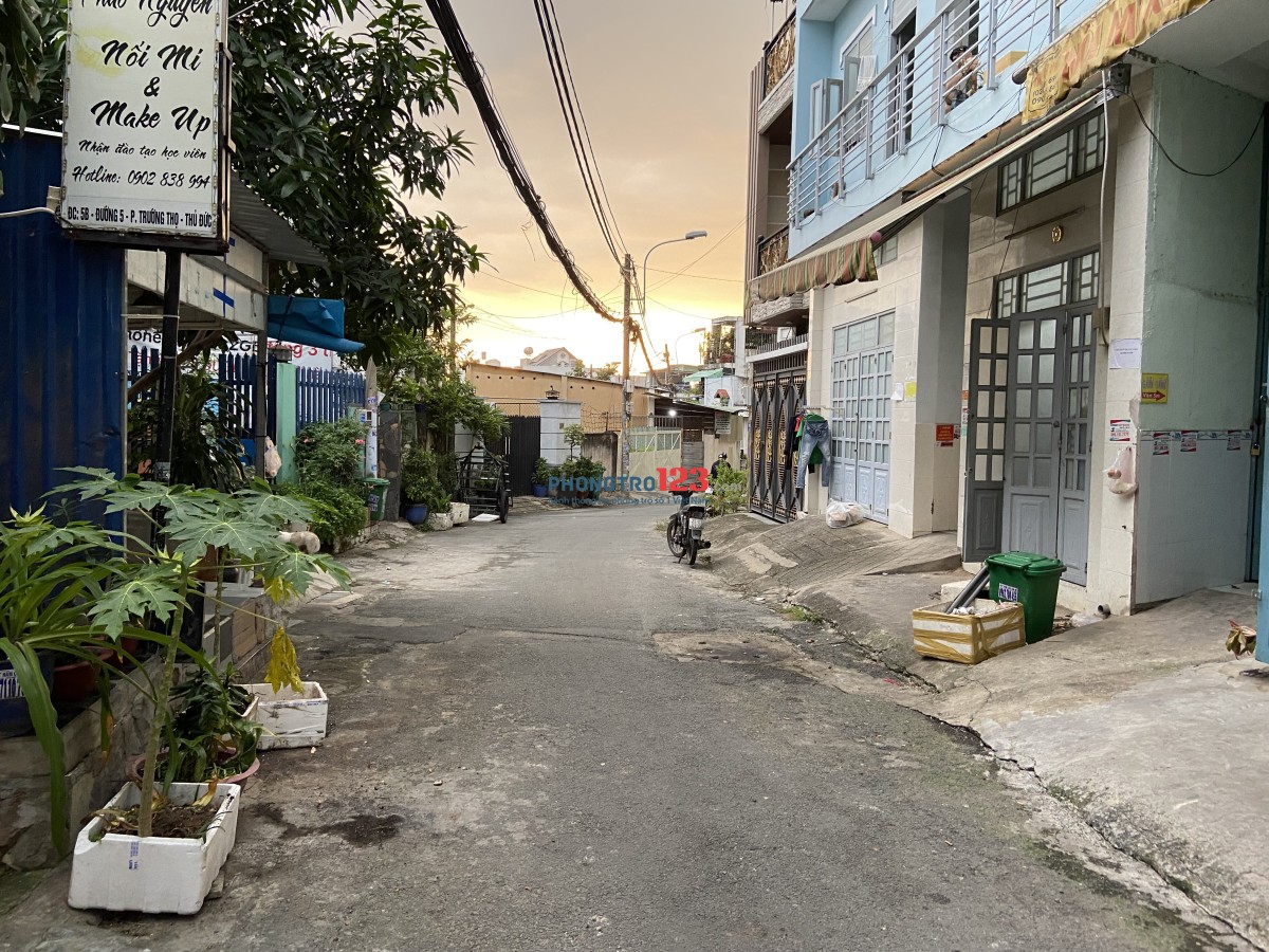 Cần cho thuê phòng trọ gần Đặng Văn Bi, quận Thủ Đức