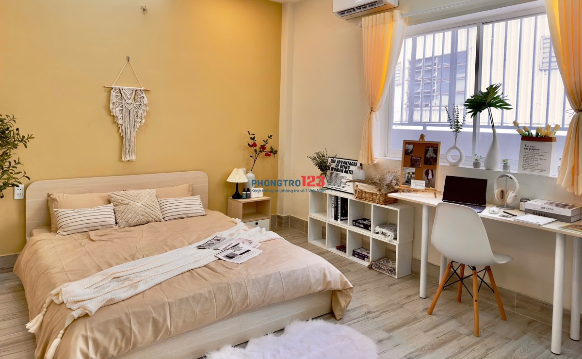 Cho thuê căn dịch vụ, căn hộ mini. Full nội thất