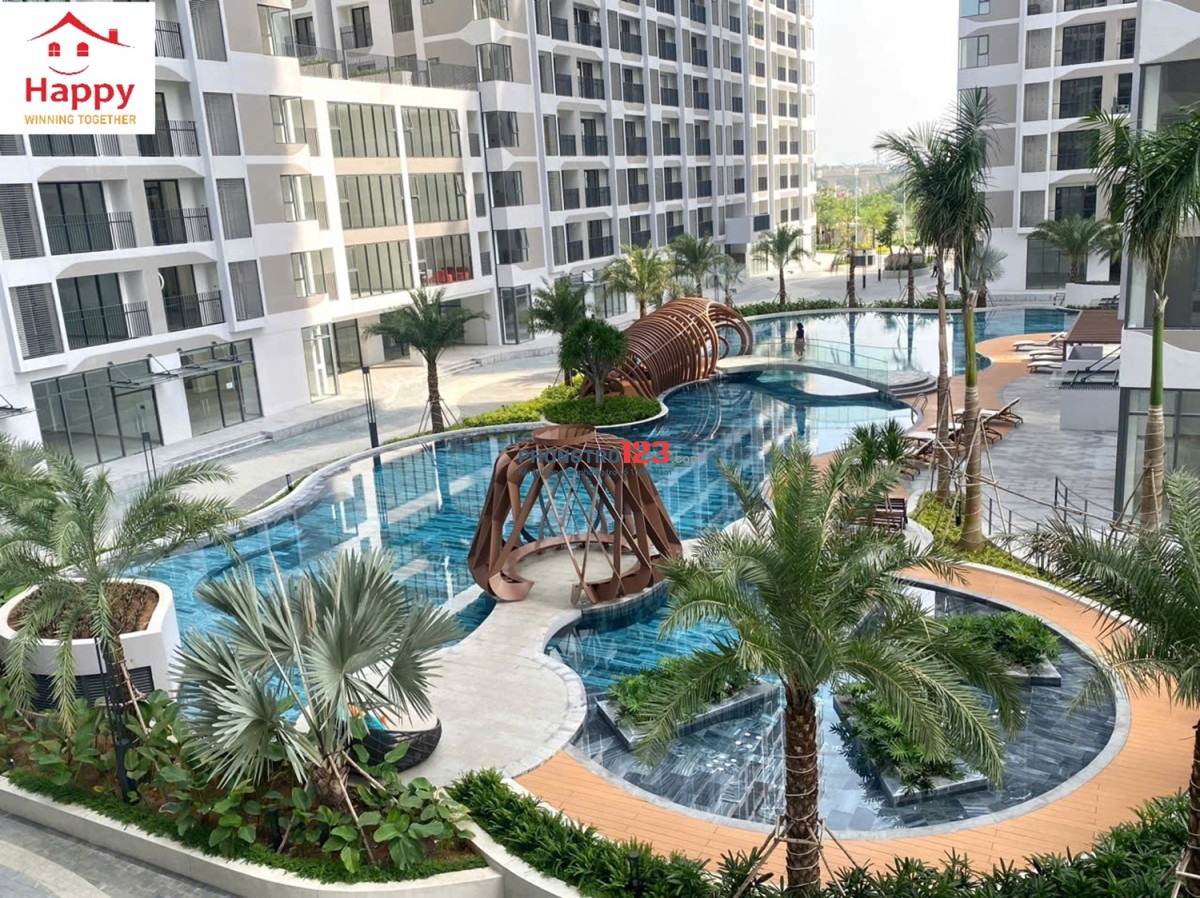 Cho thuê căn hộ MT view sông 73m2 = 2PN + 2WC chỉ 7 triệu/ tháng