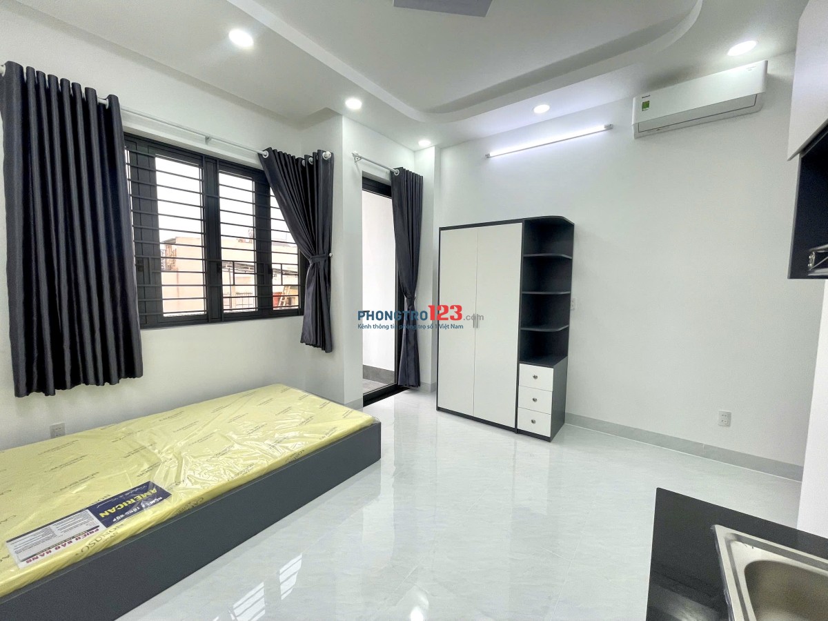 Cho Thuê Phòng Ban Công Riêng Full Nội Thất Mới Xây Y Hình_Nguyễn Văn Quá_Quận 12