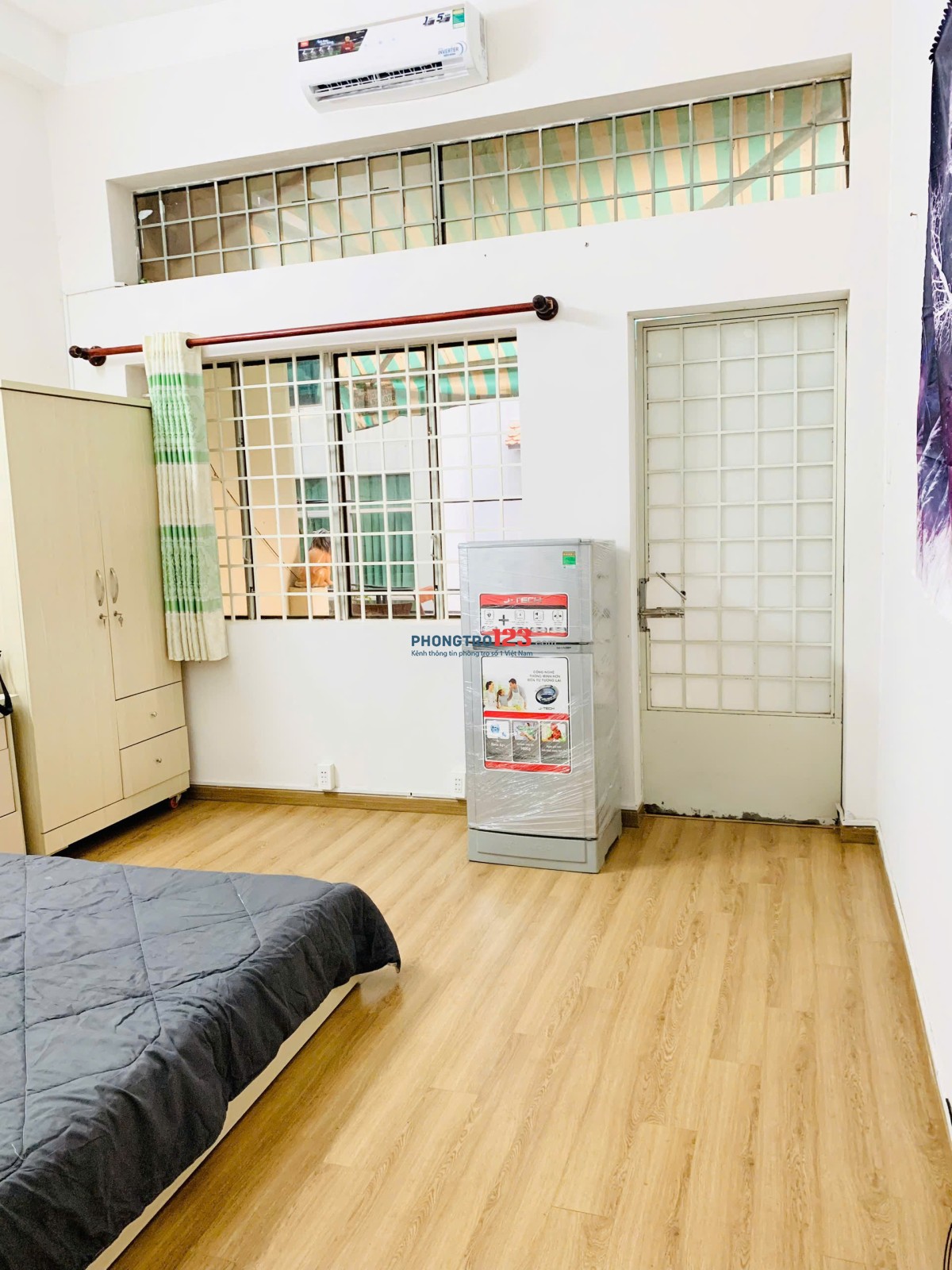 CHDV full nt ban công tách bếp Giải Phóng Tân Bình chỉ 5 triệu 300k