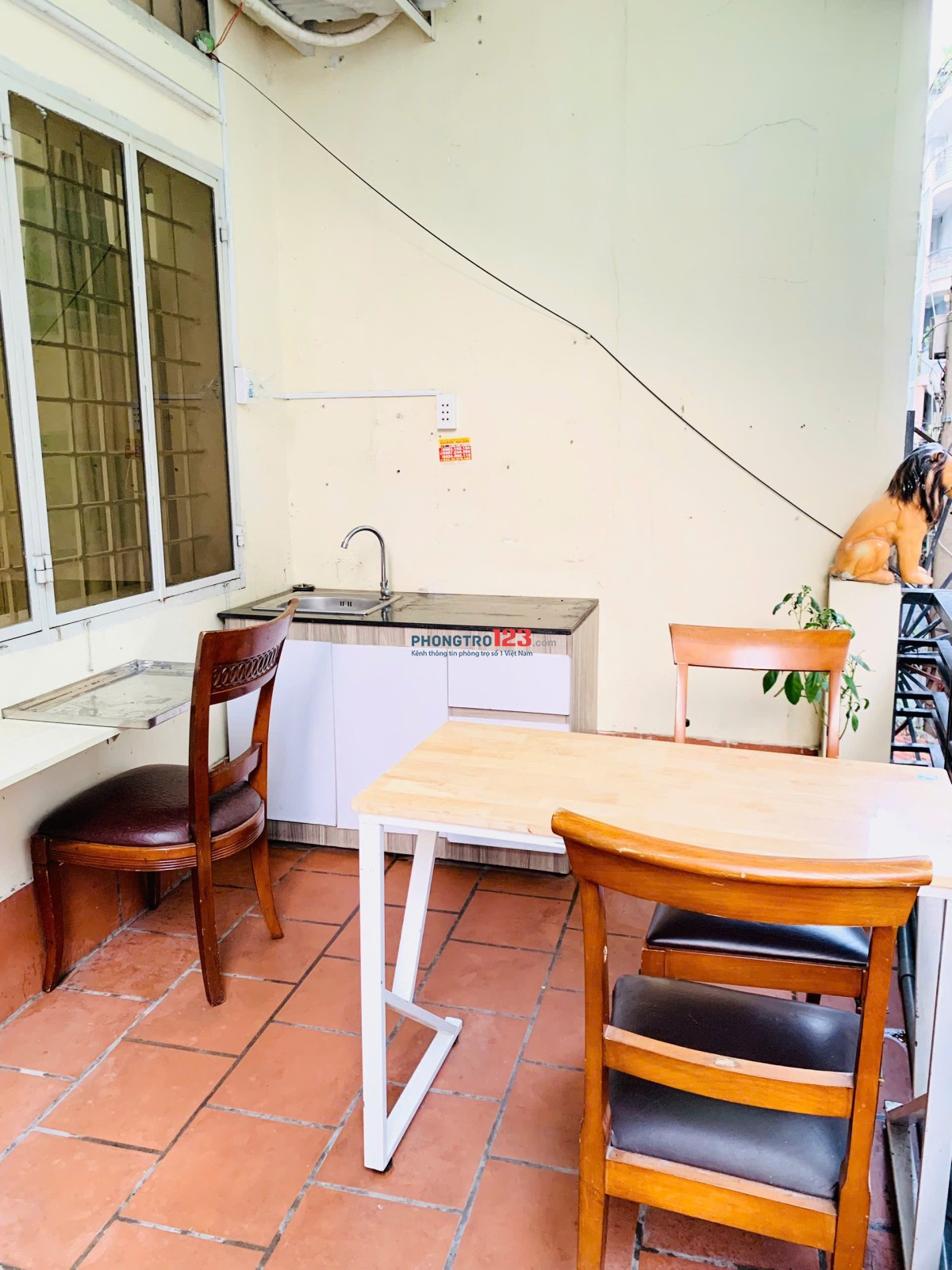 CHDV full nt ban công tách bếp Giải Phóng Tân Bình chỉ 5 triệu 300k