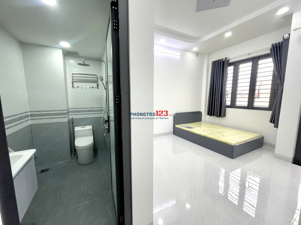 Cho Thuê Phòng Ban Công Riêng Full Nội Thất Mới Xây Y Hình_Nguyễn Văn Quá_Quận 12