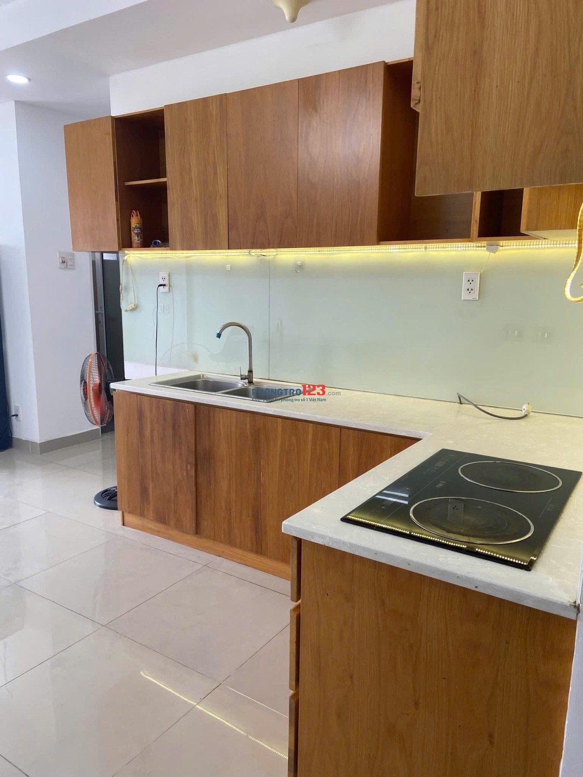 Idico Tân Phú, Lũy Bán Bích ,TP: 72m2, 2PN, 2WC, ngủ,NTCB, 9tr/th