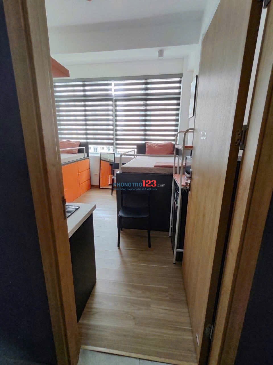 Cho thuê phòng studio - ở được luôn - full đủ nội thất