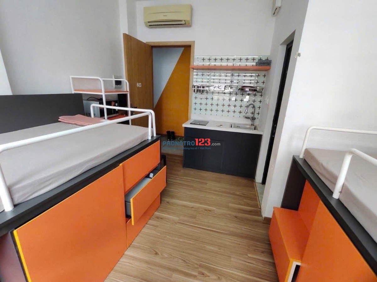 Cho thuê phòng studio - ở được luôn - full đủ nội thất