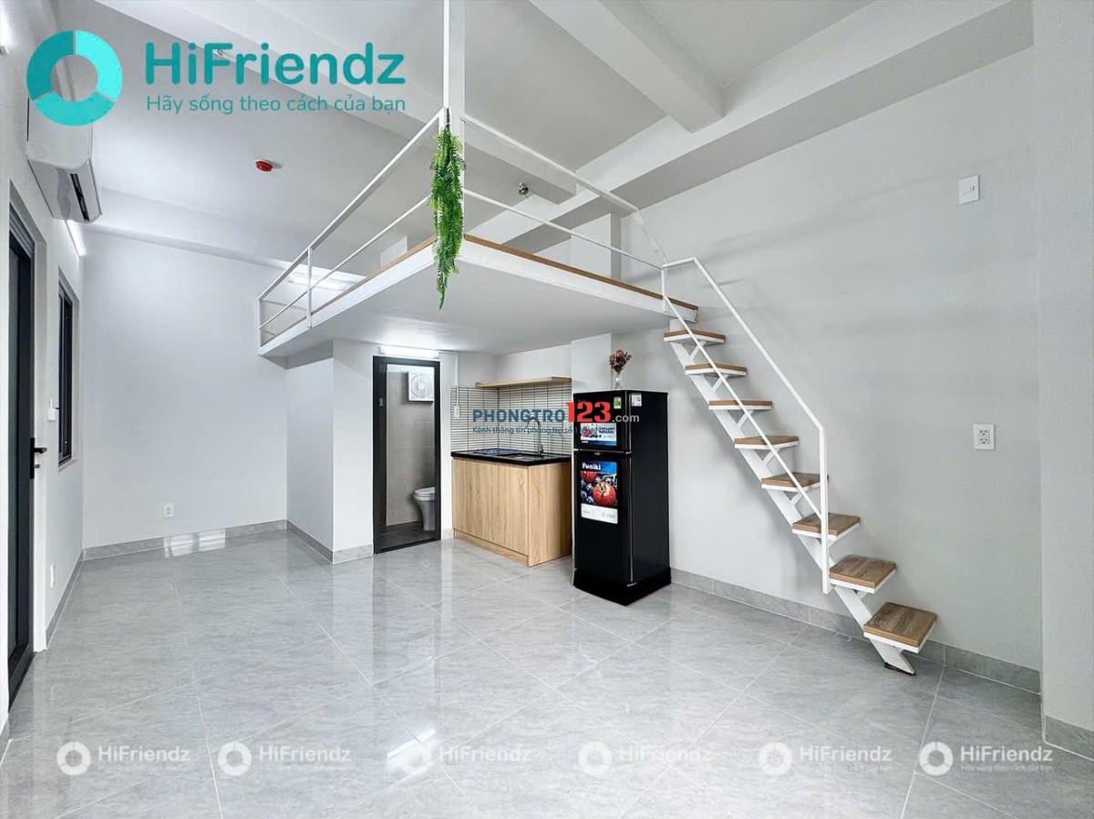 Phòng trọ mới xây Full Nội thất, Gác cao cửa sổ thoáng, Ở được 3-4 người, Vị trí đẹp