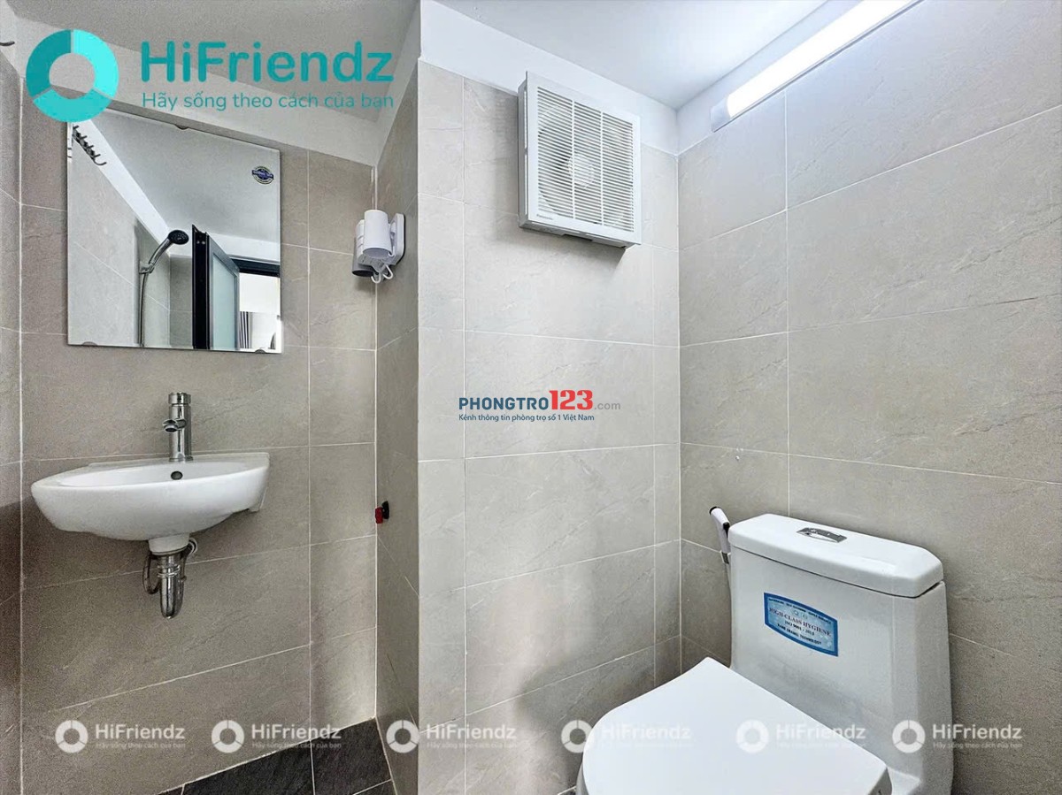 Phòng trọ mới xây Full Nội thất, Gác cao cửa sổ thoáng, Ở được 3-4 người, Vị trí đẹp