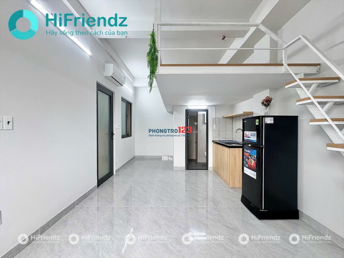 Phòng trọ mới xây Full Nội thất, Gác cao cửa sổ thoáng, Ở được 3-4 người, Vị trí đẹp