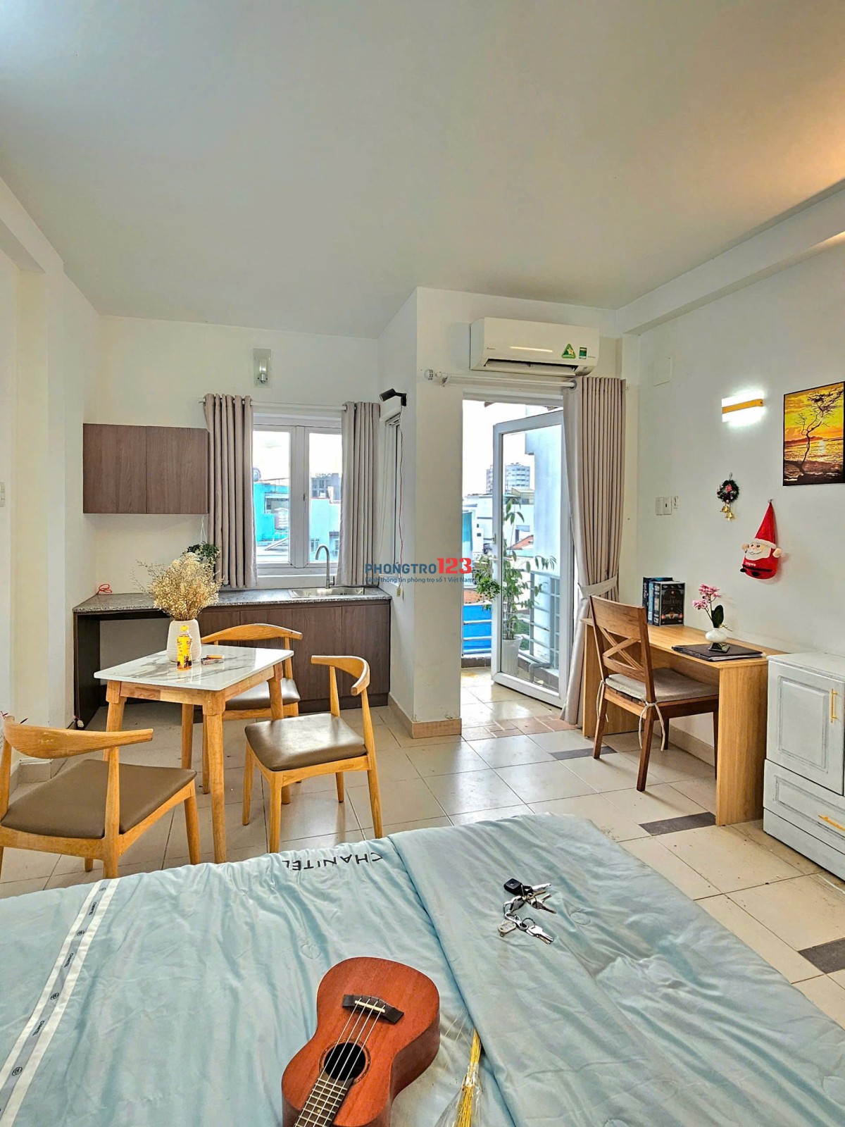 PHÒNG CHO THUÊ BÌNH THẠNH, BAN CÔNG, MÁY GIẶT RIÊNG GẦN LÊ VĂN DUYỆT, BÀ CHIỂU TIỆN ĐI Q1, PHÚ NHUẬN