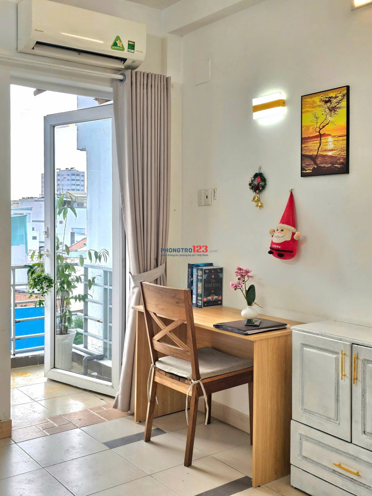 PHÒNG CHO THUÊ BÌNH THẠNH, BAN CÔNG, MÁY GIẶT RIÊNG GẦN LÊ VĂN DUYỆT, BÀ CHIỂU TIỆN ĐI Q1, PHÚ NHUẬN