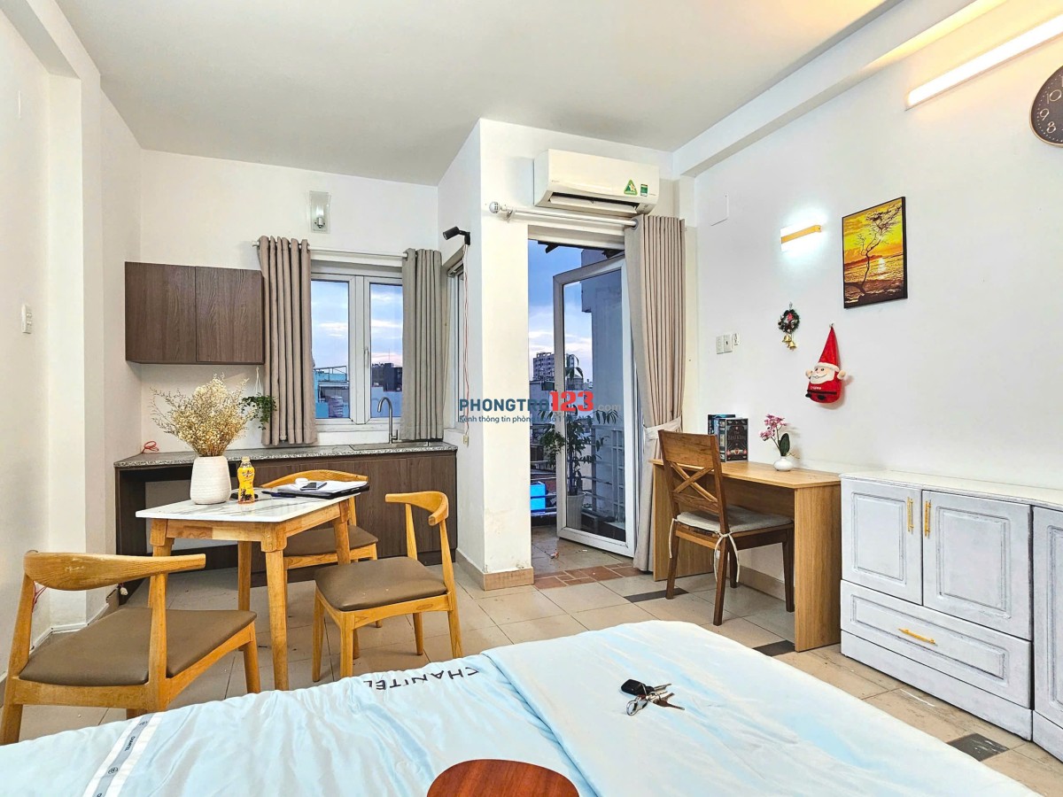 PHÒNG CHO THUÊ BÌNH THẠNH, BAN CÔNG, MÁY GIẶT RIÊNG GẦN LÊ VĂN DUYỆT, BÀ CHIỂU TIỆN ĐI Q1, PHÚ NHUẬN