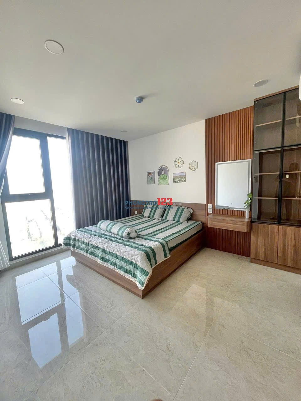 CCCC Everich Lê Đại Hành, P5, Quận 11: 105m2, 2p ngủ, NT mới, 21triệu