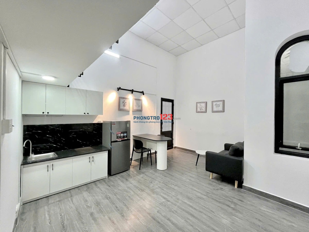 Đại hạ giá - Phòng gác cao, Studio siêu rộng ngay chợ Tân Quy giá chỉ từ 4Tr5