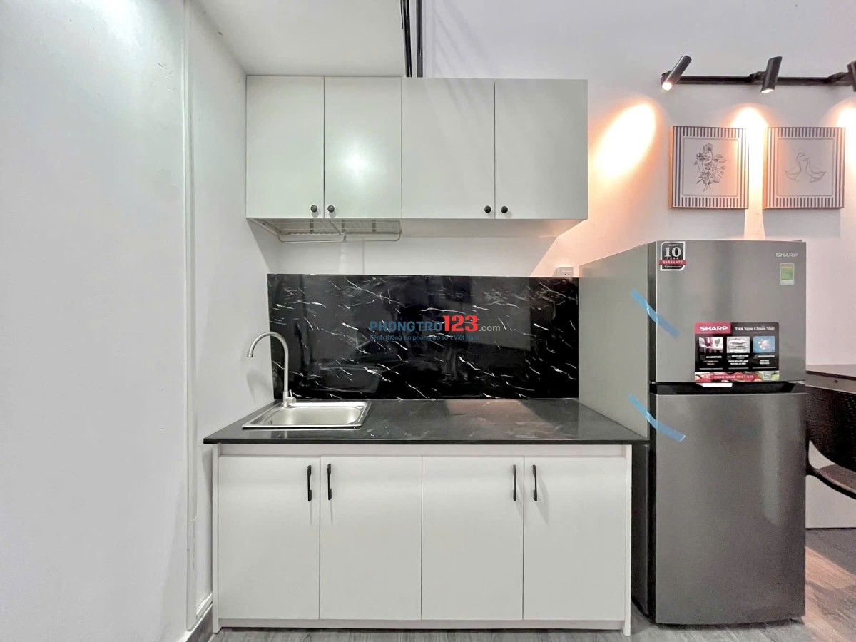 Đại hạ giá - Phòng gác cao, Studio siêu rộng ngay chợ Tân Quy giá chỉ từ 4Tr5