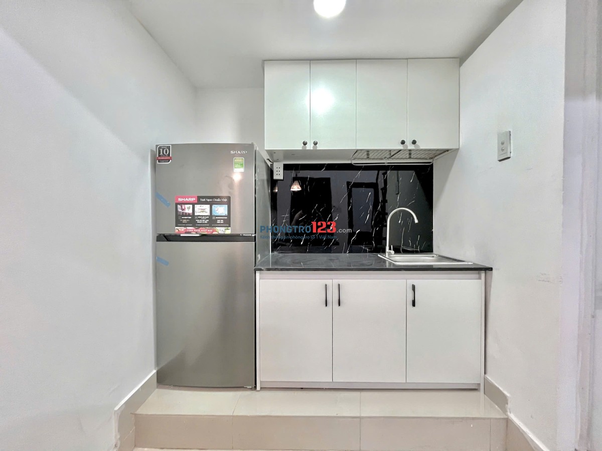 Đại hạ giá - Phòng gác cao, Studio siêu rộng ngay chợ Tân Quy giá chỉ từ 4Tr5
