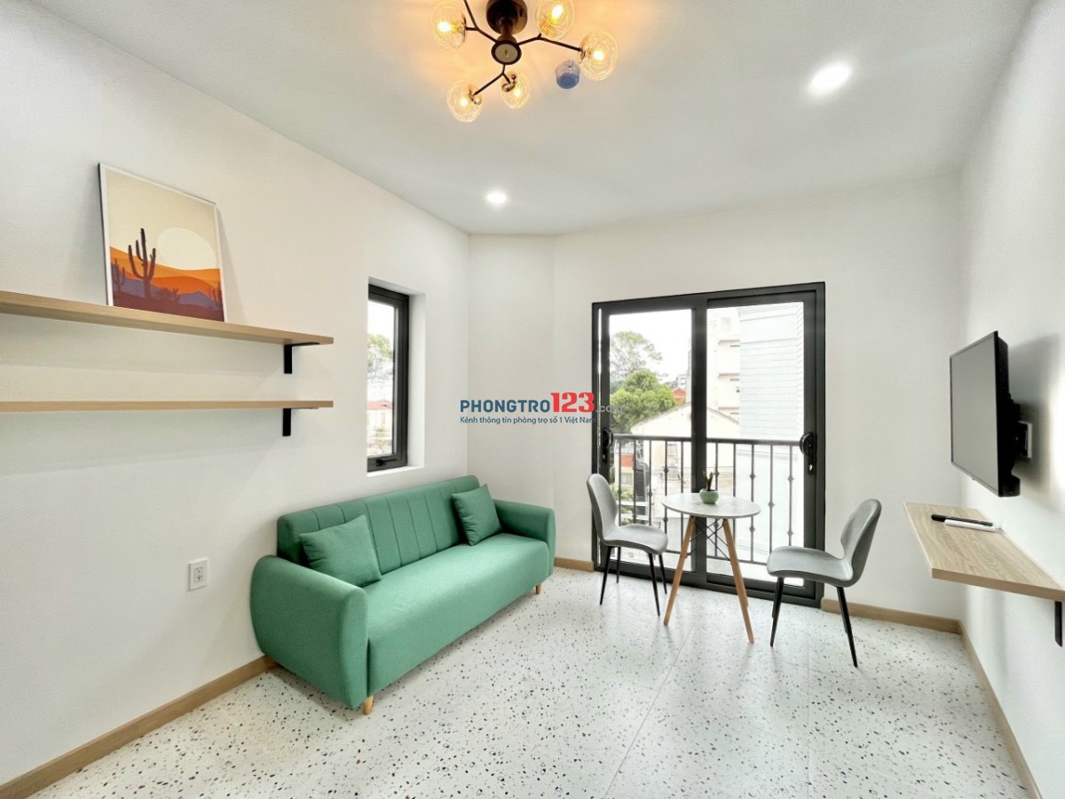 CĂN HỘ CAO CẤP 30M² – BAN CÔNG RIÊNG + TÁCH BẾP – NGAY LÊ VĂN SỸ, TÂN BÌNH – GIÁ CHỈ 7tr