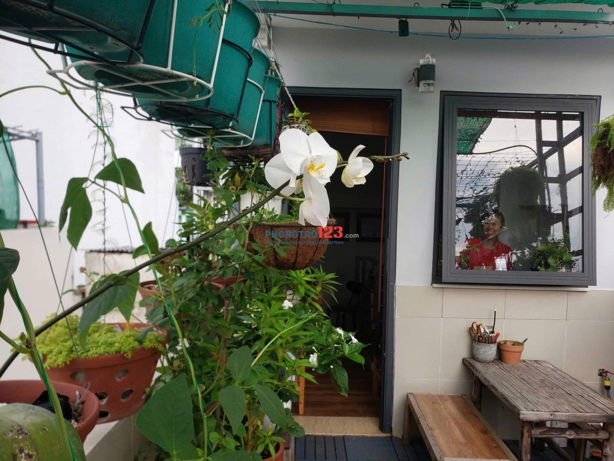 Nhà nguyên căn Bình Thạnh, hẻm yên tĩnh Chợ Bà Chiểu, dọn vào ở liền, 12tr/tháng