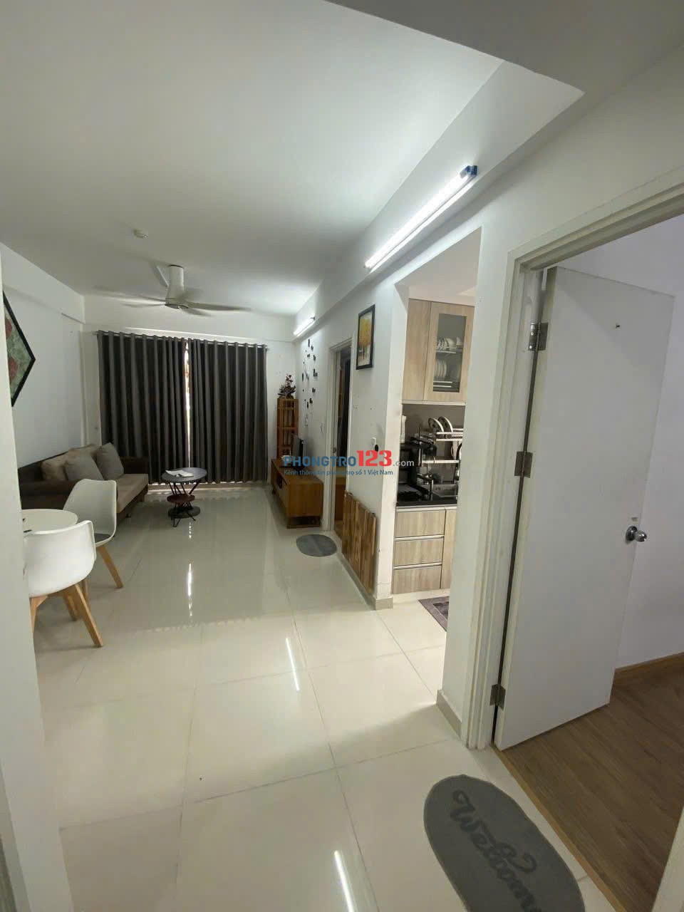 Chung cư Topaz Garden,Tân phú : 70m2, 2PN, 2WC, NTCB, 9tr/th.