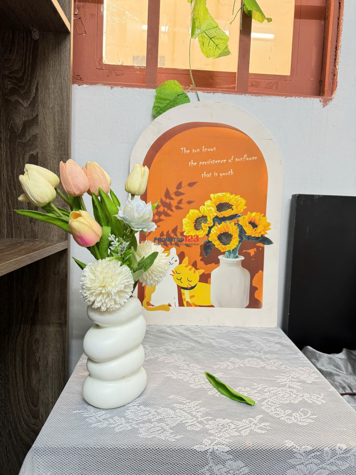 CHO THUÊ PHÒNG 2 PHÒNG NGỦ – GIÁ CỰC TỐT FULL NỘI THẤT - GẦN ĐH VĂN– TÂN BÌNH - FREE TỚI NGÀY 17/1