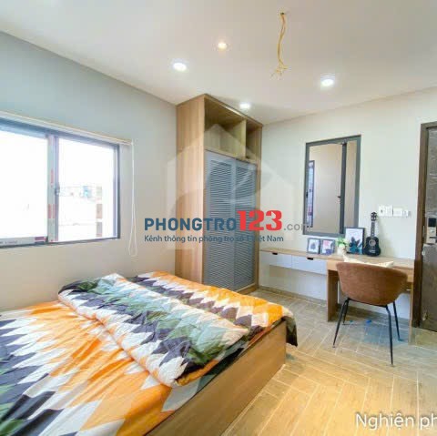 CHO THUÊ CHDV MỚI 98% FULL NỘI THẤT CỬA SỔ LỚN NẰM NGAY TRUNG TÂM BÌNH THẠNH GẦN NGÃ TƯ NGUYỄN XÍ