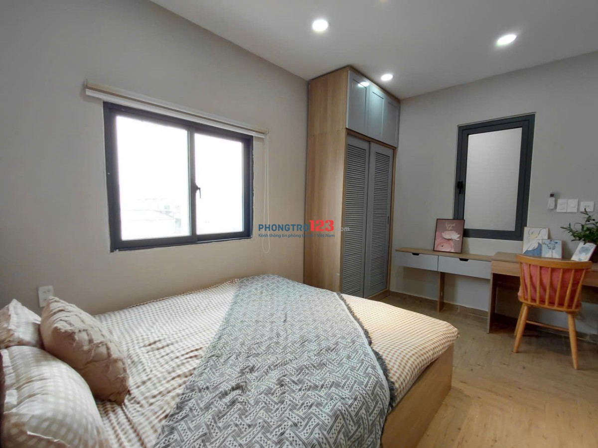 TRỌ BÌNH THẠNH GẦN CHỢ BÀ CHIỂU, ĐH VĂN LANG STUDIO 30m2 CỬA SỔ THOÁNG NƠ TRANG LONG BÌNH THẠNH