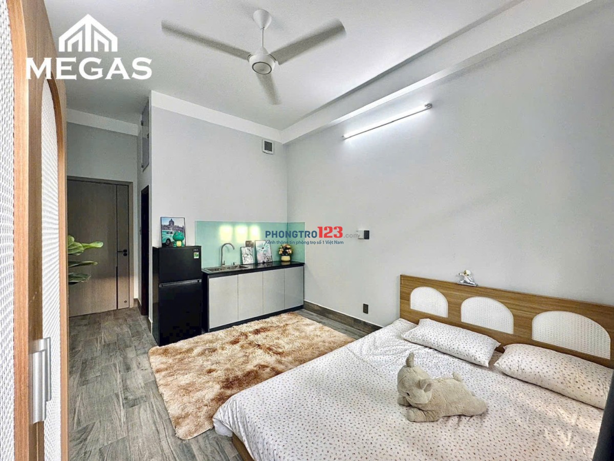 Phòng Trọ Ban Công Full Nội Thất Mới Xây Nơ Trang Long Bình Thạnh Gần Chợ Bà Chiểu Cầu Bông Quận 1