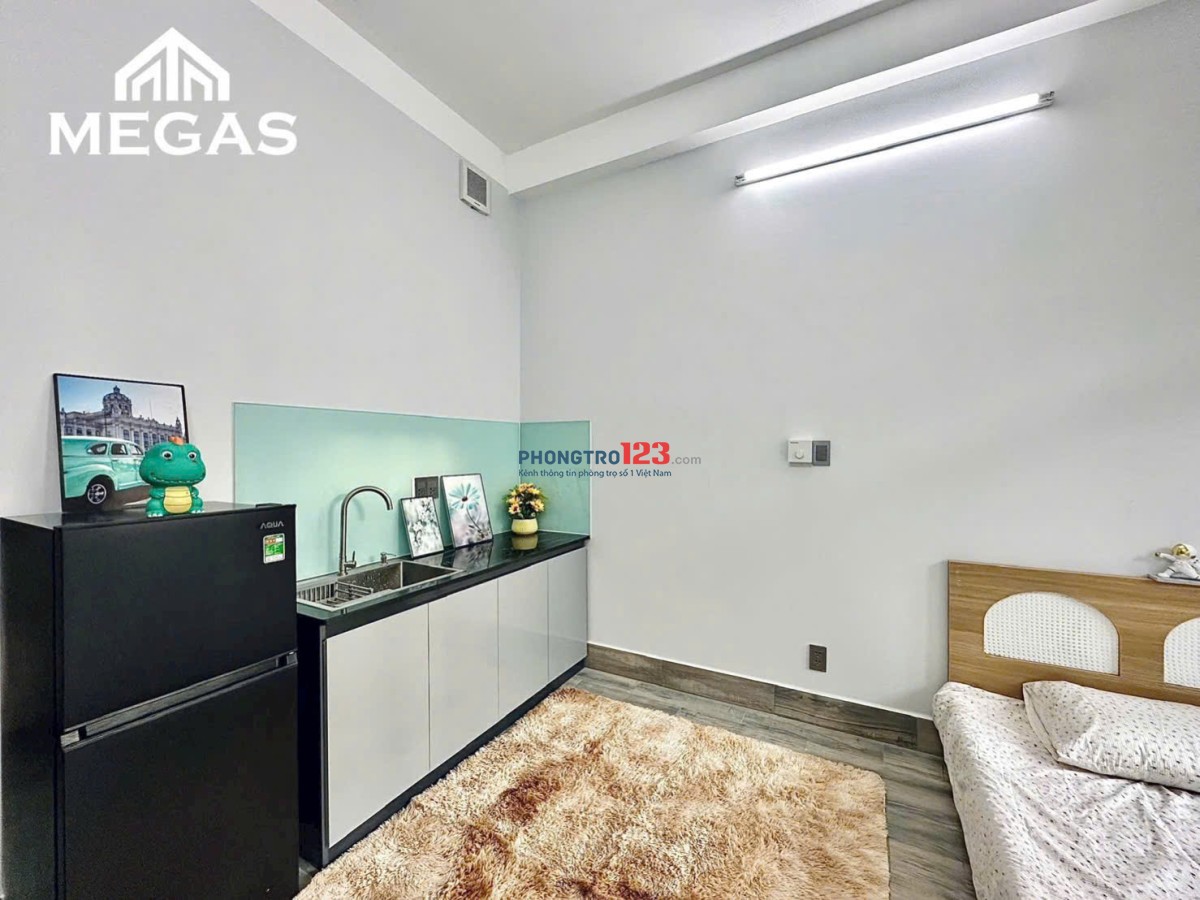 Phòng Trọ Ban Công Full Nội Thất Mới Xây Nơ Trang Long Bình Thạnh Gần Chợ Bà Chiểu Cầu Bông Quận 1