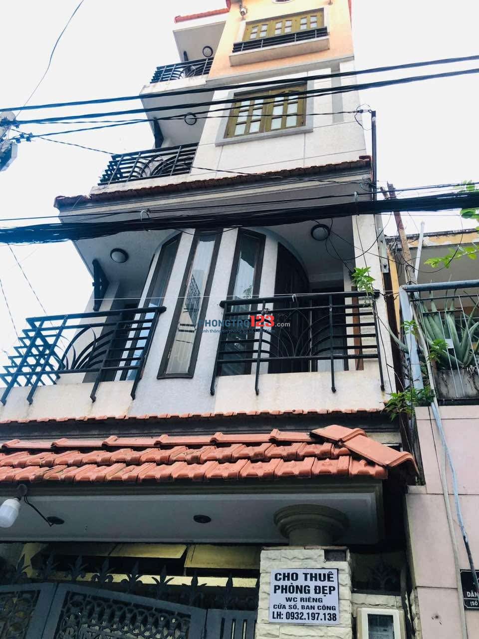 CHO THUÊ PHÒNG TRỌ LẦU 3 TẠI TÂN BÌNH GẦN CÔNG VIÊN LÊ THỊ RIÊNG