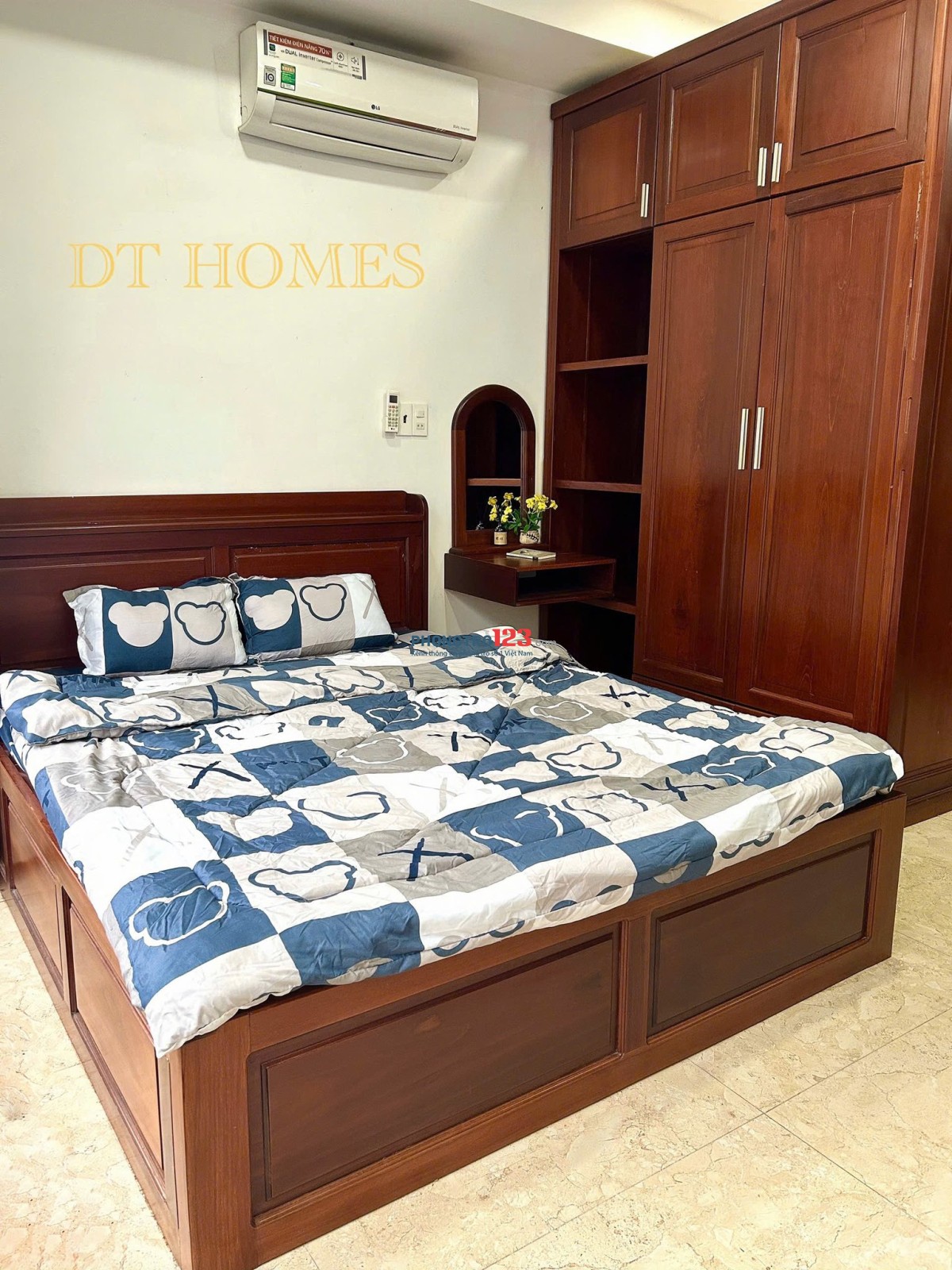 CHO THUÊ PHÒNG FULL NỘI THẤT CÓ BAN CÔNG