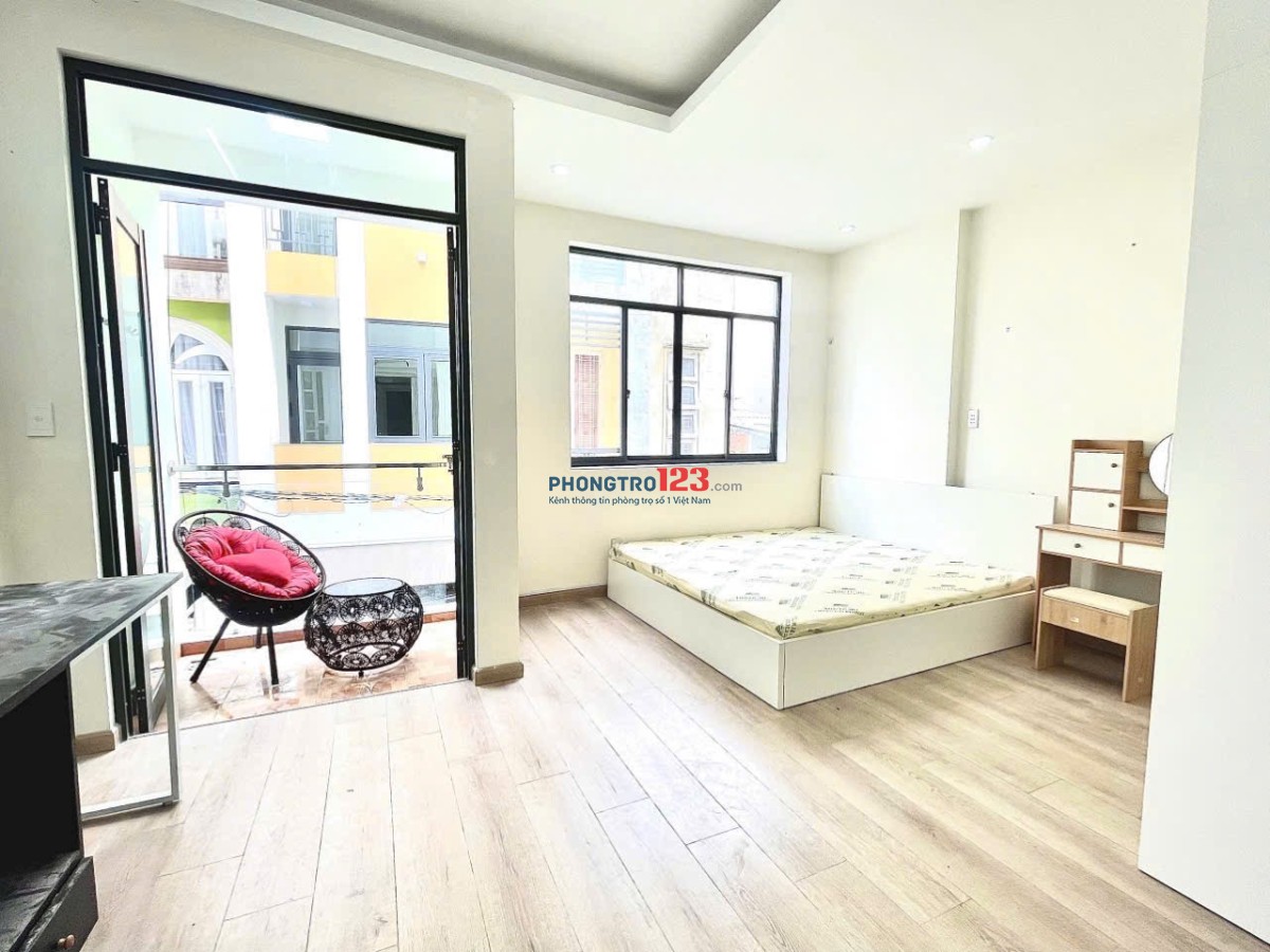Cho Thuê Phòng Phú Nhuận Rộng 35m2 Ban công, Full nội thất gần Phan Đăng Lưu, Q1, Q3