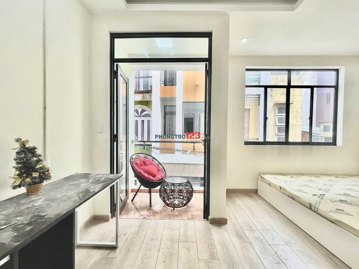 Cho Thuê Phòng Phú Nhuận Rộng 35m2 Ban công, Full nội thất gần Phan Đăng Lưu, Q1, Q3