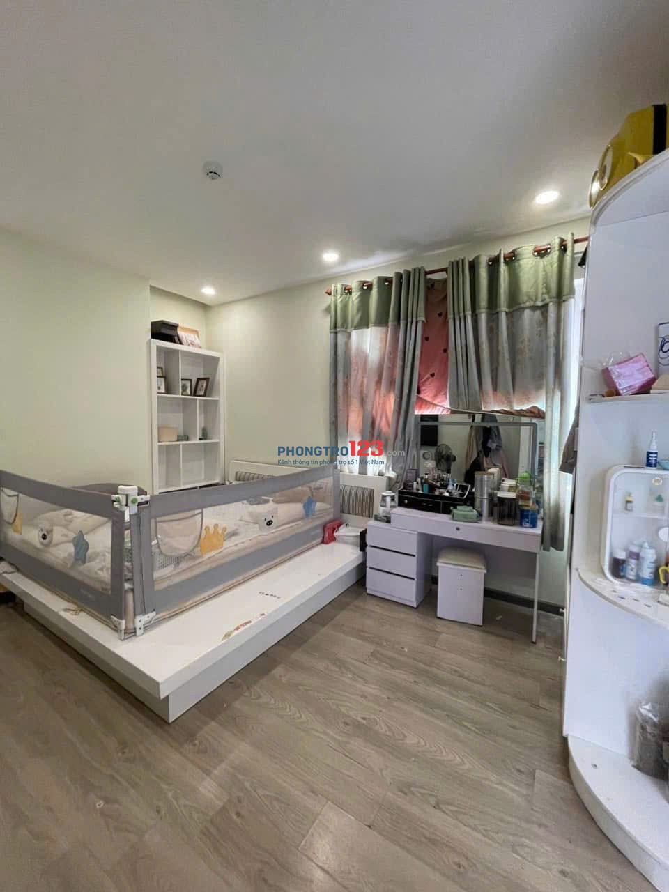 Ruby Garden, 107m2, 3PN, 2WC, NTCB, giá 10tr5/th, Nguyễn Sỹ Sách, TB.