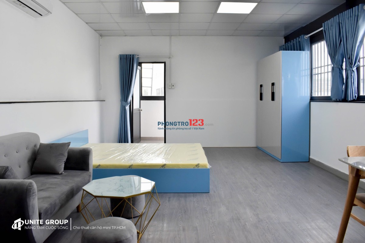 CĂN HỘ STUDIO CHO THUÊ FULL NỘI THẤT NGAY SÂN BAY TÂN SƠN NHẤT QUẬN TÂN BÌNH