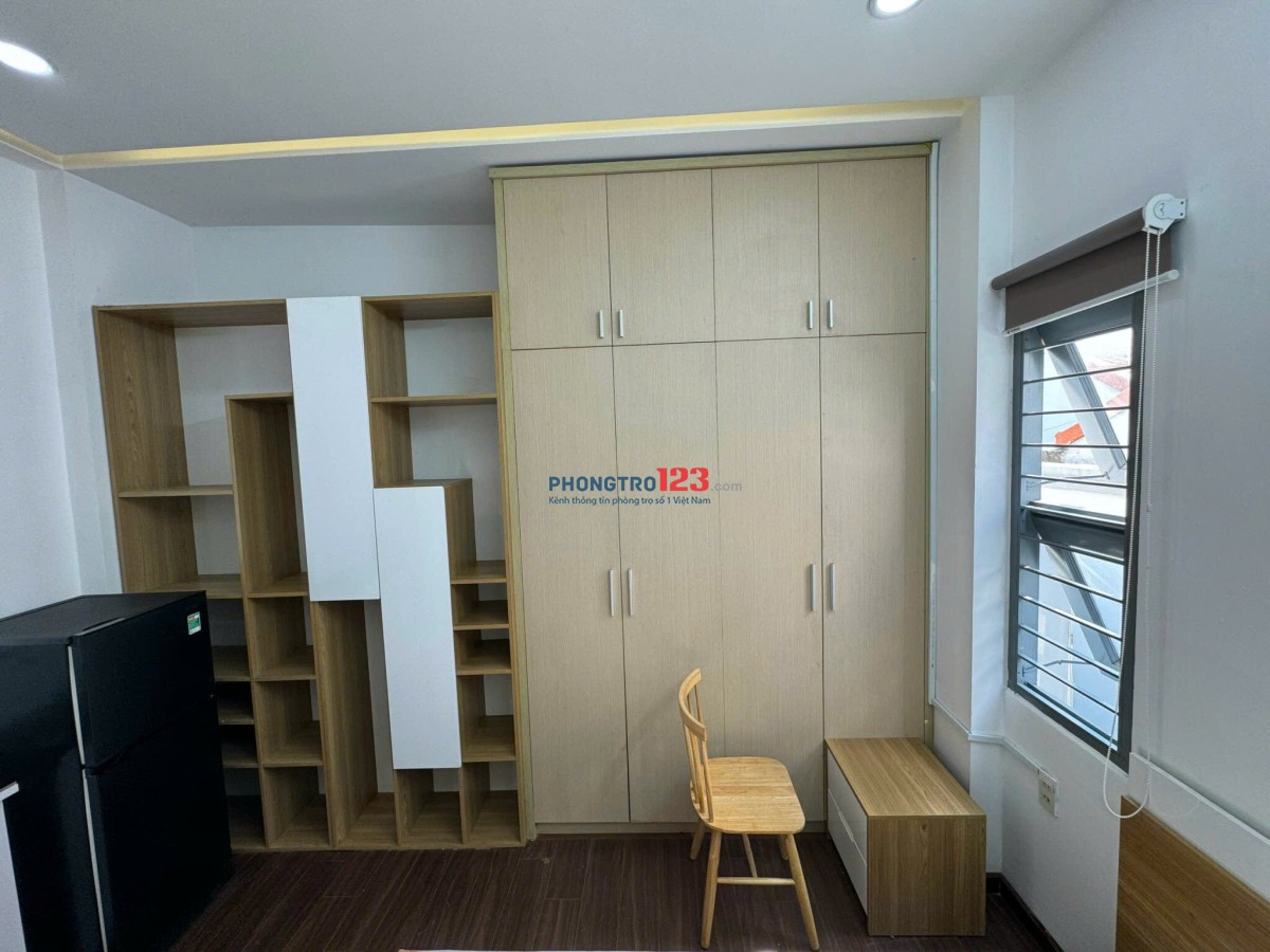 TRỌ BÌNH THẠNH GẦN ĐẠI HỌC VĂN LANG STUDIO CỬA SỔ LỚN FULL NỘI THẤT NƠ TRANG LONG BÌNH THẠNH