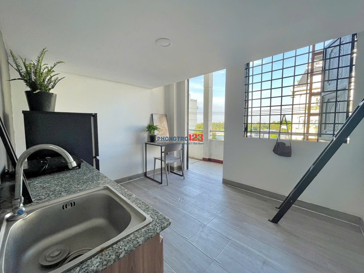 CHO THUÊ PHÒNG GIÁ RẺ - SẴN NỘI THẤT - MỚI XÂY 100% NGAY TRẦN BÁ GIAO - ĐH VLU - ĐH IUH