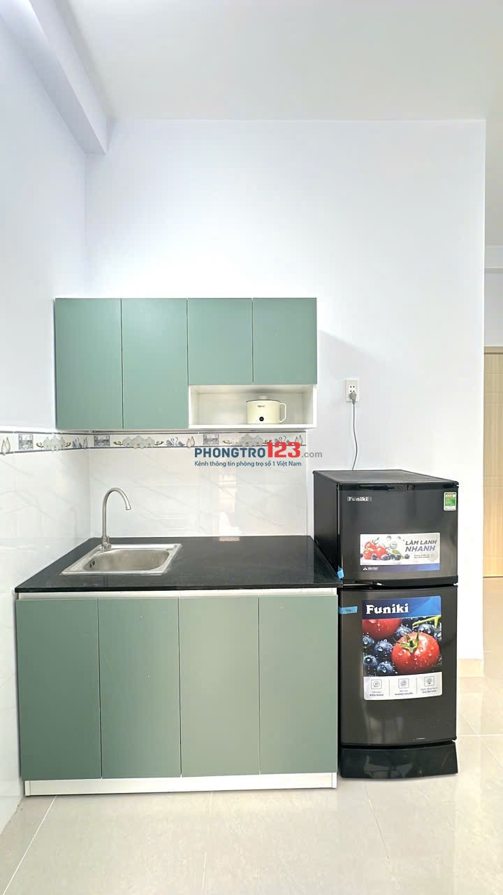 Cho thuê phòng trọ nội thất tiện nghi ở Nguyễn Kiệm Q. Phú Nhuận