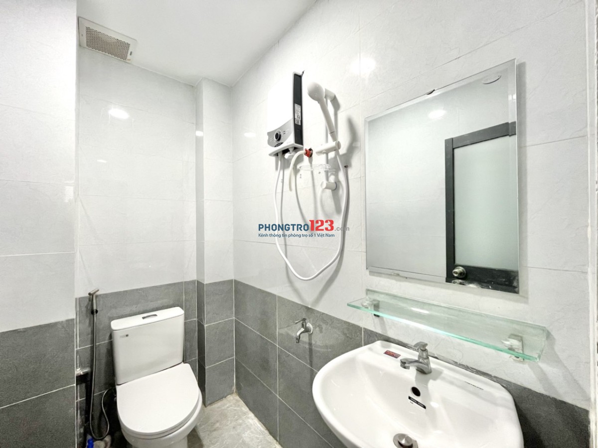 PHÒNG MỚI XÂY ĐỦ NỘI THẤT - BẢO VỆ 24/7 LÊ THỊ CHỢ