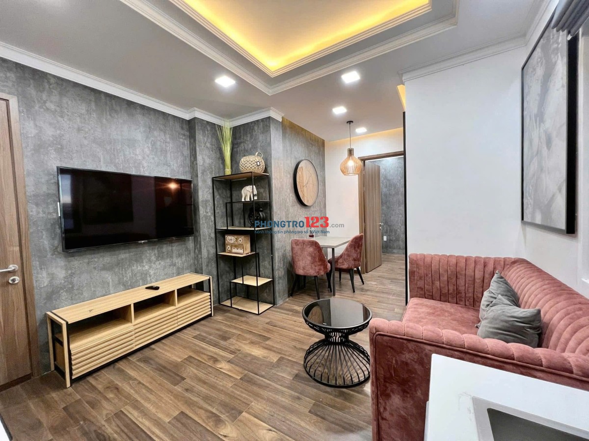 CHO THUÊ CĂN HỘ 1 PHÒNG NGỦ LUXURY FULL NỘI THẤT, TÂN BÌNH GẦN CV LÊ THỊ RIÊNG, ĐH TÀI CHÍNH MAKETTI