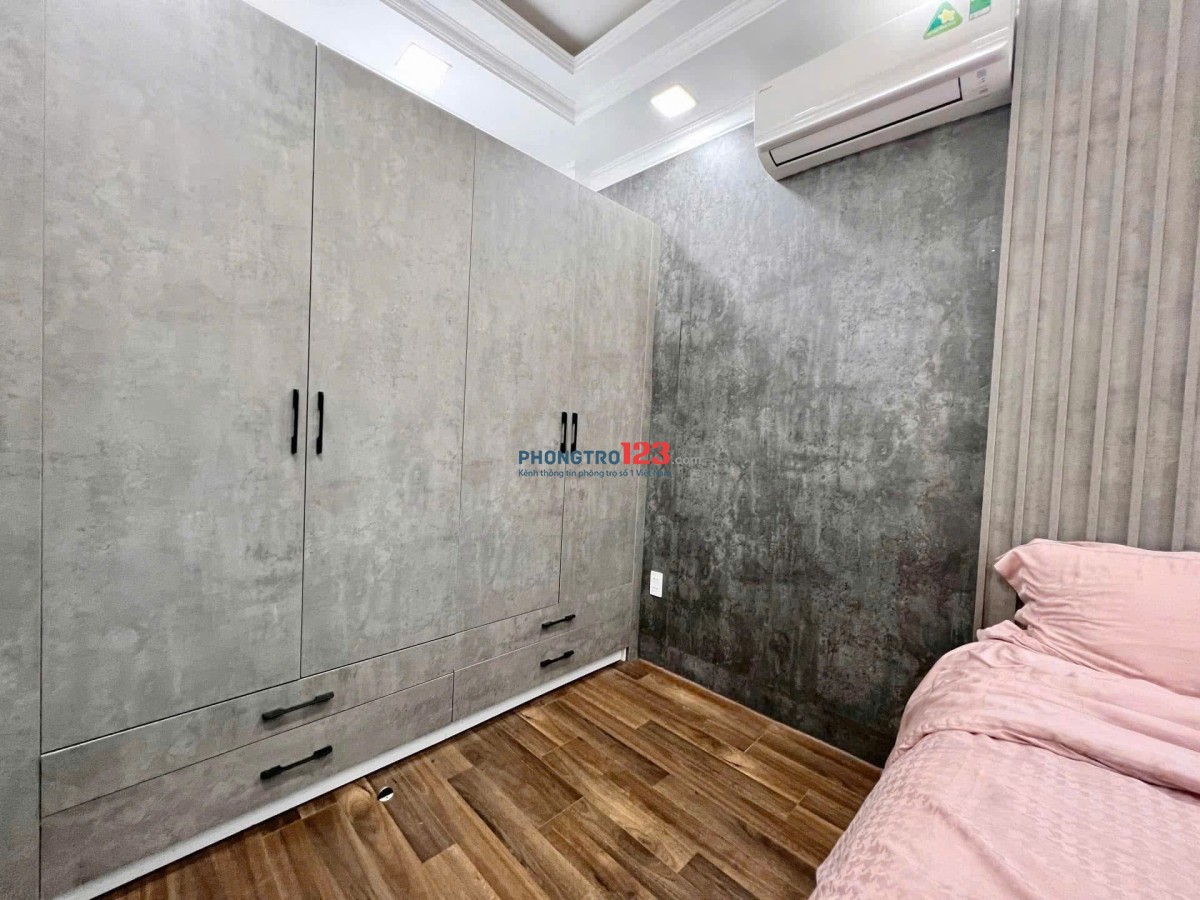CHO THUÊ CĂN HỘ 1 PHÒNG NGỦ LUXURY FULL NỘI THẤT, TÂN BÌNH GẦN CV LÊ THỊ RIÊNG, ĐH TÀI CHÍNH MAKETTI
